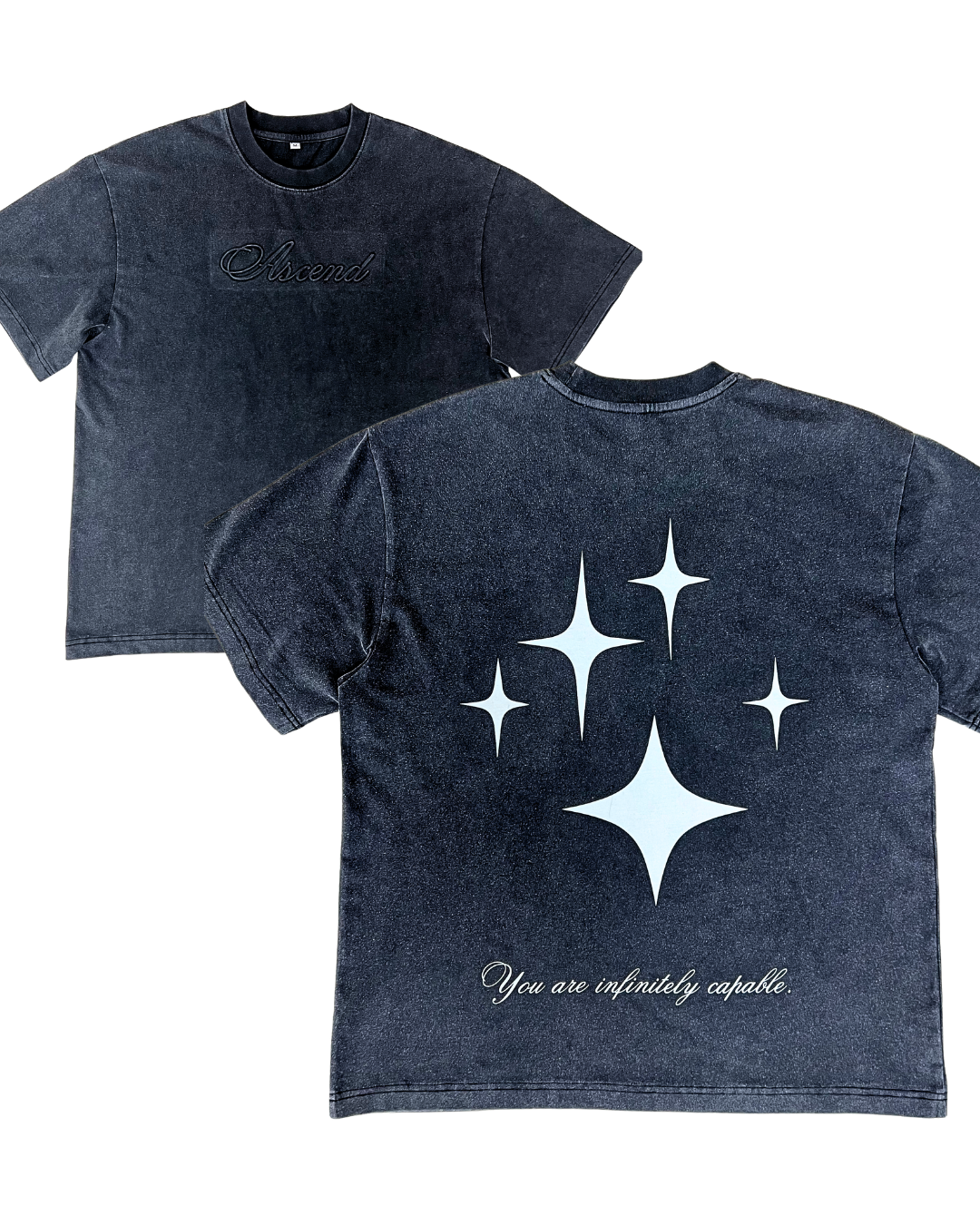 Infinitely capable Heavyweight Over-sized Tee